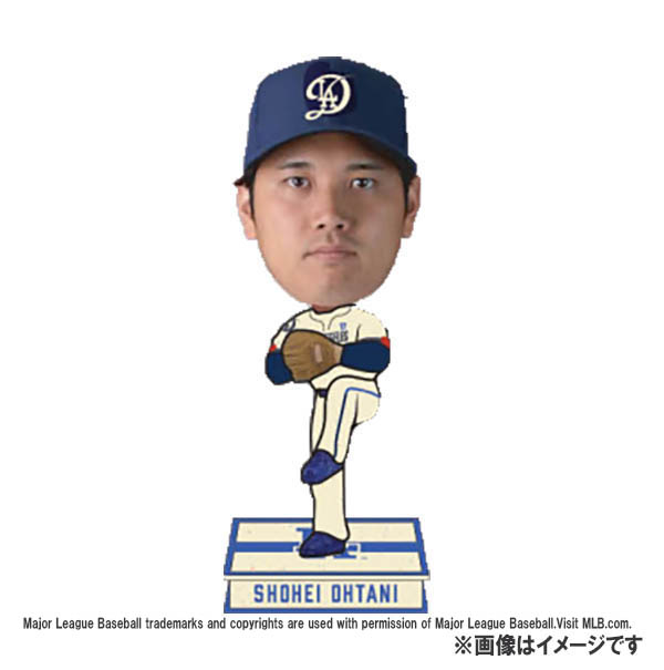 SHOHEI OHTANI LOS ANGELES DODGERS™　4.5インチボブルヘッド（シティコネクト・投手）